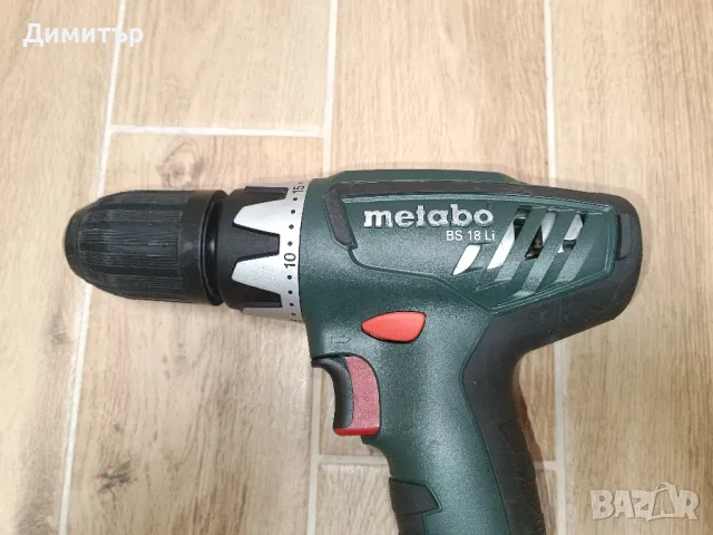 Metabo BS 18 Li тяло на винтоверт 18V, снимка 3 - Винтоверти - 48912683