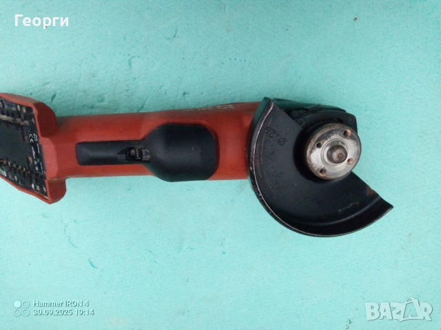 HILTI AG125 - A36 Акумулаторен Ъглошлайф тяло/боди , снимка 6 - Други инструменти - 51944590
