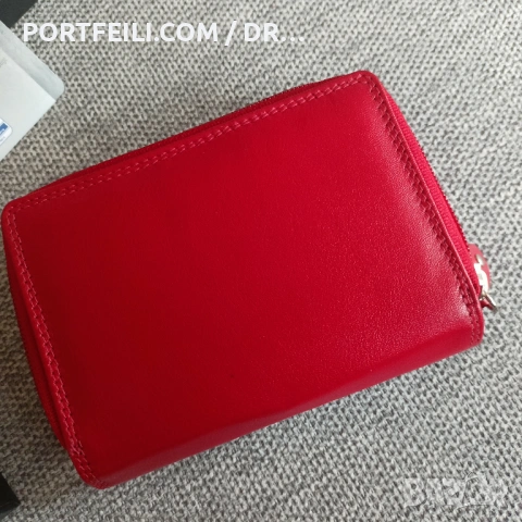  Портмоне Friedrich, Eстествена козя кожа, RFID защита, Щампа Мандала , снимка 5 - Портфейли, портмонета - 53616561