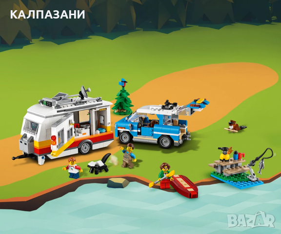 LEGO® Creator 31108 - Семейна ваканция с каравана, снимка 5 - Конструктори - 36205656