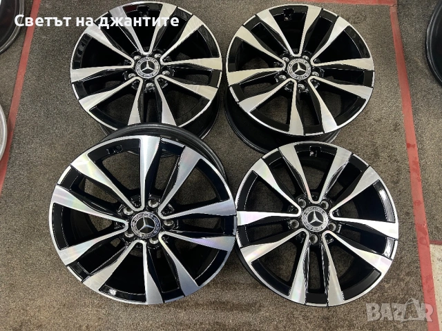 Джанти 17 цола Mercedes C klass W204/205/206 CLA Спорт Пакет Оригинални , снимка 2 - Гуми и джанти - 53578650