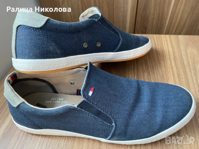 Мъжки еспадрили Tommy Hilfiger 40 номер , снимка 4 - Мокасини - 51204951