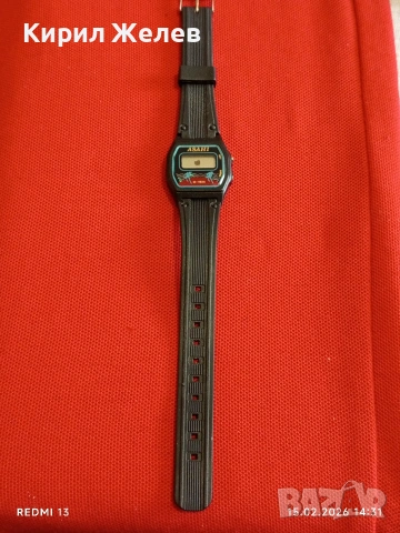 Винтидж електтронен часовник ASAHI дамски за КОЛЕКЦИОНЕРИ 51842, снимка 4 - Дамски - 53484301