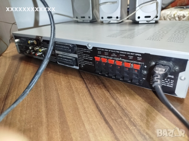 Система за домашно кино CROWN 100w с колони и дистанционно, снимка 6 - Плейъри, домашно кино, прожектори - 52680957