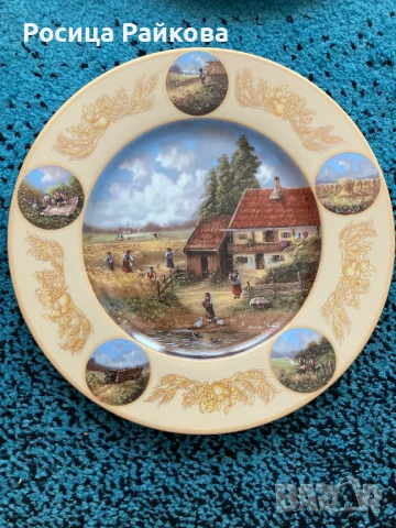 Големи декоративни чинии, снимка 4 - Декорация за дома - 51144436