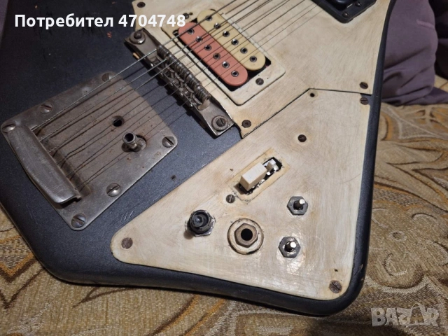Ретро електрическа китара , снимка 6 - Китари - 53181239