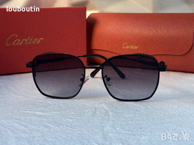 Cartier 2023 дамски слънчеви очила 4 цвята квадратни, снимка 11 - Слънчеви и диоптрични очила - 41968640