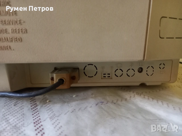 Ретро монитор THOMPSON, работещ., снимка 8 - Монитори - 53694664