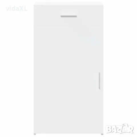 vidaXL Бюфет, бял, 50x42,5x93 см, инженерно дърво, снимка 4 - Бюфети - 56148161