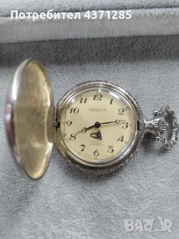 джобни часовници GENEVA 17JEWELS INCABLOC ANTIMAGNETIC, снимка 5 - Мъжки - 51392381