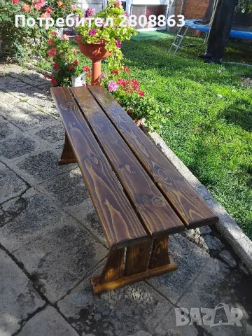 Пейка от дърво , снимка 9 - Градински мебели, декорация  - 46896774