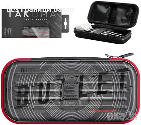 Нов Професионален калъф за дартс Target Takoma за 3 стрелички, игра