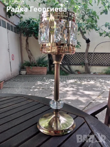 Златист свещник за събития, снимка 7 - Декорация за дома - 50615741