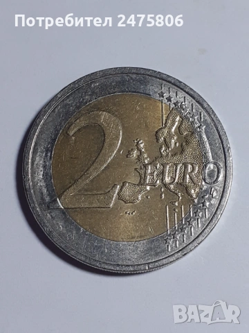 Монета 2 евро - Австрия., снимка 3 - Нумизматика и бонистика - 53724811