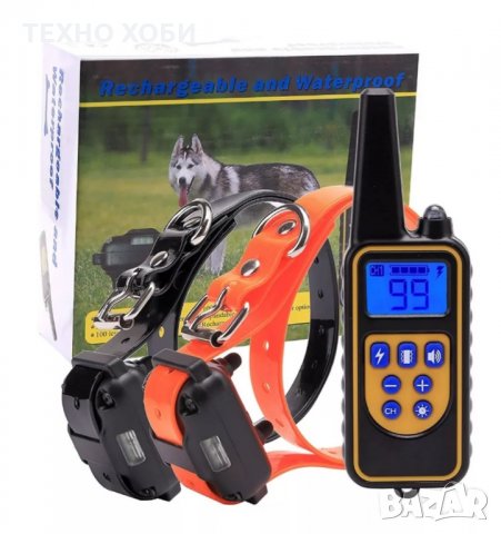 ЕЛЕКТРОНЕН НАШИЙНИК ЗА КУЧЕ,ТЕЛЕТАКТ,КАИШКА С ТОК ЗА ОБУЧЕНИЕ И ДРЕСУРА, ДО 800 М.ОБХВАТ , снимка 9 - За кучета - 32434938