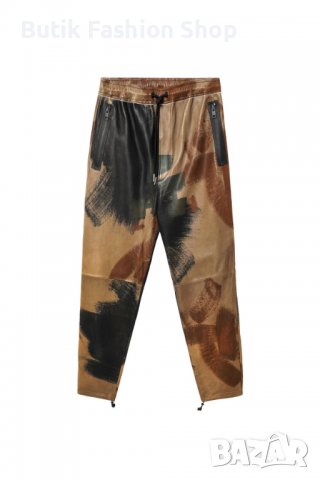 Diesel кожен панталон RRP 1600лв. естествена кожа НОВО G Star Guess, снимка 5 - Панталони - 39088703