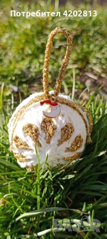 Ръчно изработени Коледни топки , снимка 3 - Декорация за дома - 52803864