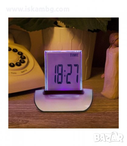 СТАЕН СВЕТЕЩ LED ЧАСОВНИК СВЕТЕЩ - код 261, снимка 4 - Други стоки за дома - 34062908