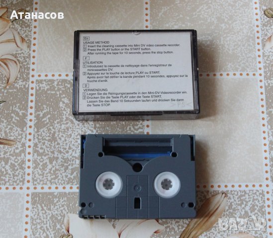 Почистваща касета за MiniDV камера, снимка 4 - Чанти, стативи, аксесоари - 41350047