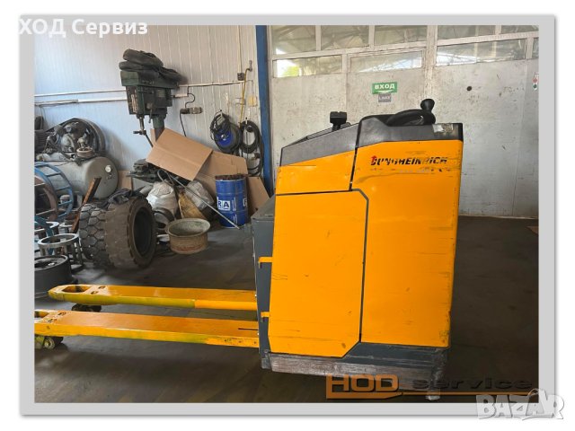 Електрическа палетна количка Jungheinrich ESE 220, снимка 3 - Подемници - 41932326