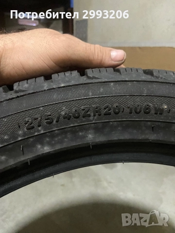 Зимна гума 275 40 20 KUMHO, снимка 3 - Гуми и джанти - 52508615