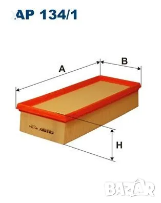 Въздушен филтър FILTRON AP134/1 RENAULT Laguna I / Espace III / Safrane I phase 2 / Avantime /      