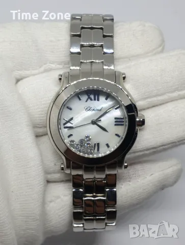 Chopard Imperiale 36mm White Gold MOP Dial Diamonds Дамски Различни Варианти, снимка 3 - Дамски - 47991238