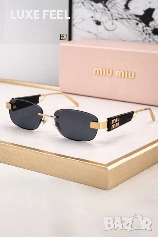MIU MIU ⚜️Дамски Слънчеви Очила , снимка 7 - Слънчеви и диоптрични очила - 53623133
