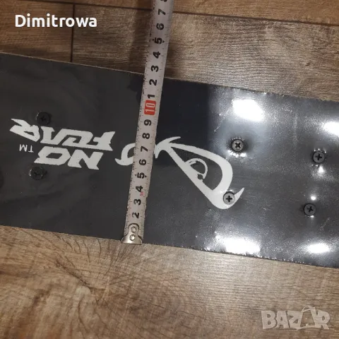 Намалена цена 18лв No Fear Mini Skateboard Junior , снимка 4 - Скутери и тротинетки - 47815012