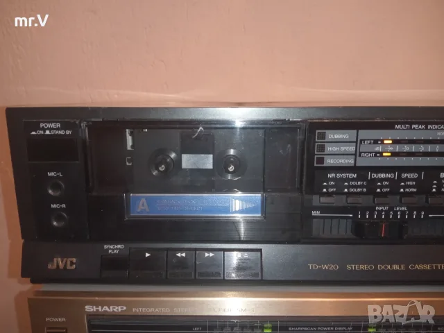 Касетен Дек JVC TD-W20, снимка 2 - Декове - 55753328