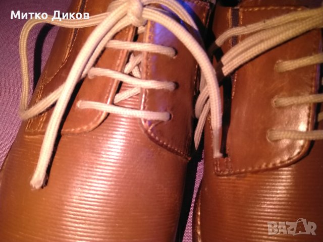 Daniel Hechter paris естествена кожа маркови френски обувки №40 стелка 25.2см нови, снимка 7 - Официални обувки - 41817918