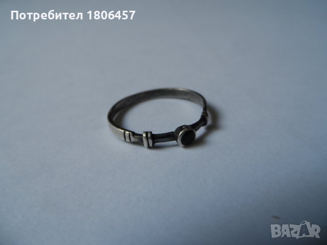 сребърен пръстен Д, снимка 7 - Пръстени - 42046671