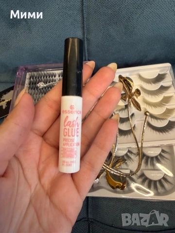 Сет мигли + лепило , колие и гривна за ръка, снимка 2 - Гривни - 53493149