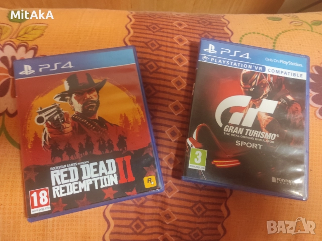 Red Dead Redemption 2 и Gran Turismo Sport