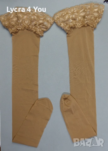 Gabriella 15 Den нови телесни силиконови чорапи, снимка 7 - Бельо - 53037994