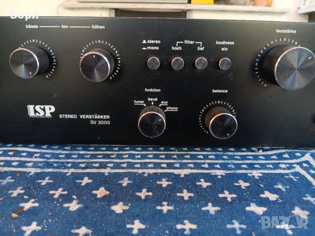 Усилвател ISP SV 3000, снимка 3 - Ресийвъри, усилватели, смесителни пултове - 42145268