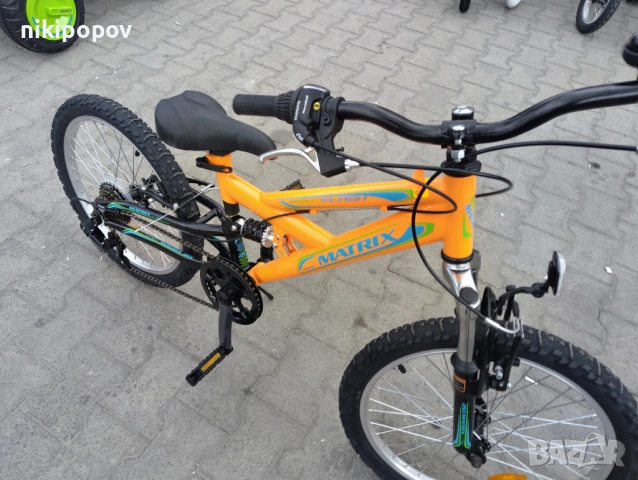 MATRIX Велосипед 20" FLASH оранж, снимка 6 - Велосипеди - 53838913