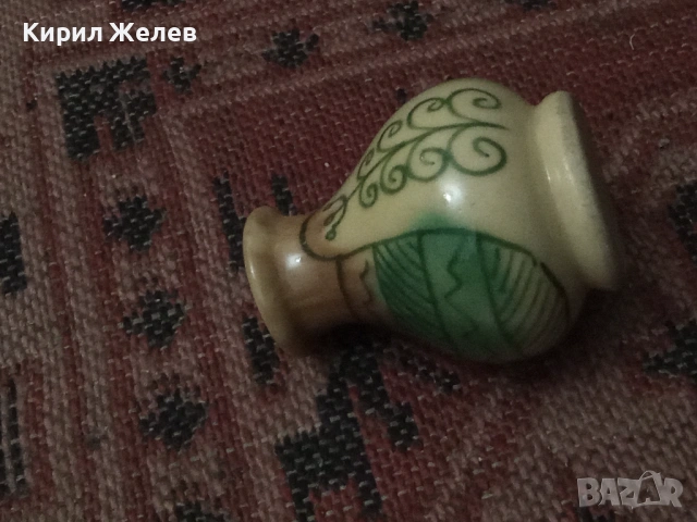 Малка декоративна керамична ваза 53722, снимка 2 - Декорация за дома - 53639640