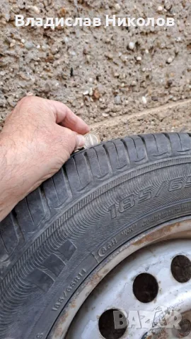 Джанти + гуми за Пасат 2 14 цола, снимка 3 - Гуми и джанти - 49613947