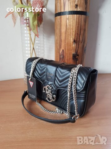 Луксозна чанта Guess/черна код SG-F20, снимка 2 - Чанти - 41863358