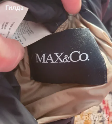 Max Mara пухено двулицево яке размер 36 S, снимка 8 - Якета - 56002243