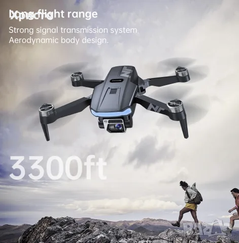 GPS дрон с камера NAFYRE N11 PRO, 4K UHD, GPS, до 90 мин. полет, снимка 6 - Дронове и аксесоари - 55879063