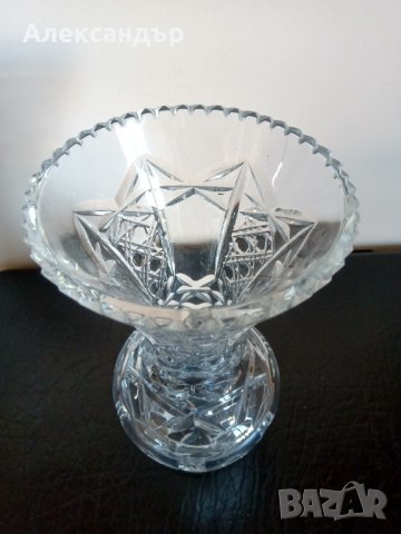Кристална ваза, снимка 2 - Вази - 39638497