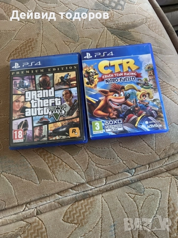 Продавам 2 игри за playstation 4 запазени!