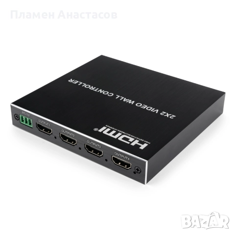 Контролер за видео стена 2×2 – Full HD, снимка 2 - Друга електроника - 52221571