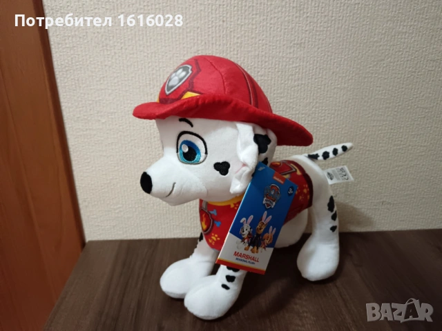 Плюшени играчки на Пес Патрул. Чейс,Маршал и Скай., снимка 6 - Плюшени играчки - 36680516