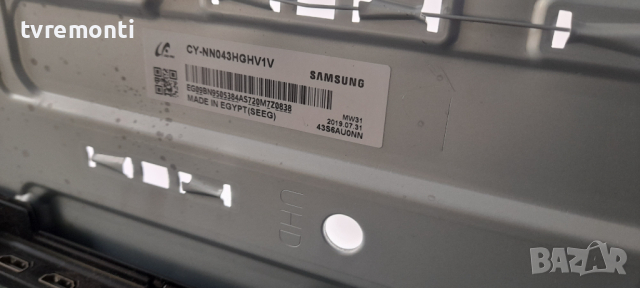 лед диоди от дисплей CY-NN043HGHV1V от телевизор SAMSUNG модел UE43RU7025K, снимка 1 - Части и Платки - 36477288