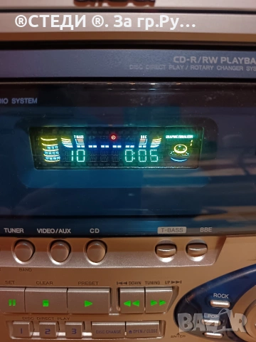 уредба Aiwa CX-NDR1EZ, снимка 3 - Ресийвъри, усилватели, смесителни пултове - 53748531