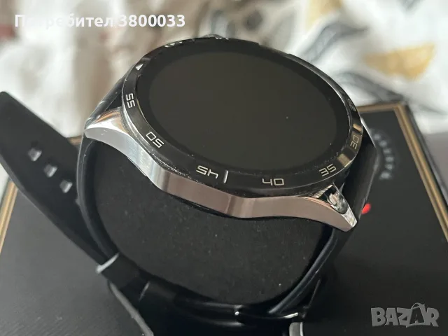 Huawei Watch GT 4 (46mm) Black – Като нов, с кутия, снимка 5 - Смарт гривни - 55824547