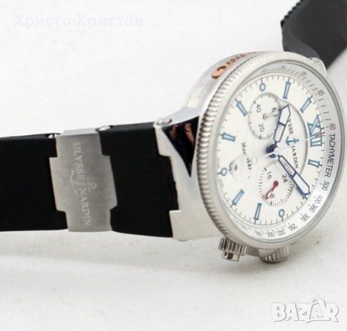 Дамски луксозен часовник Ulysse Nardin Maxi Marine, снимка 2 - Дамски - 41649408